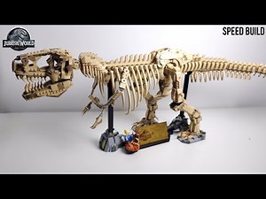Lego Jurassic World 76968 Dinosaur Fossils: Tyrannosaurus rex Speed Build