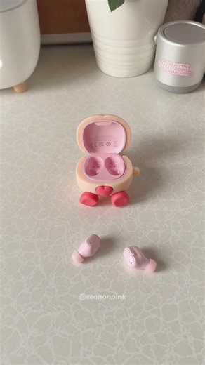 Baseus WM01 Pink Earphones in Peach Case Review