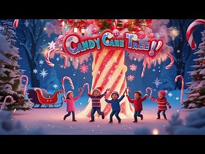 Candy Cane Tree | Original Kids Christmas Song | Super Simple Songs