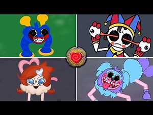 Monsters Makeovers: Poppy Playtime, Pomi Mod, v.v. (My Singing Monsters)