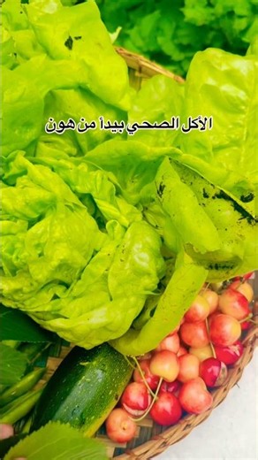 الاكل الصحي يبدأ من الارض