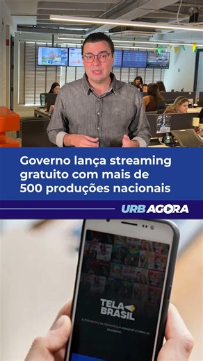 Governo lança streaming gratuito com mais de 500 produções nacionais