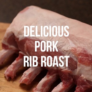 3.6K views · 36 reactions | We’re not sure who needs to hear this, but rib roasts don’t have to be complicated. Season, roast, rest, eat. A simple meal that makes for an elegant centerpiece. Save this recipe for your future holiday gatherings! | National Pork Board | Facebook