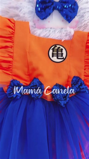 Romper dragón ball 🐉 💙🧡 #parati #dragonball #goku #tutupersonalizados #pyfツ