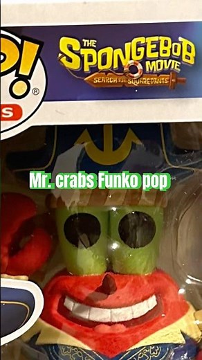 SpongeBob movie Mr. Krabs Funko PoP!￼