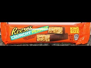 Reese’s Crunchy Peanut Candy Bar Review