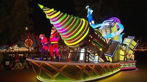 Behind the Scenes of the Paint the Night Incredibles Float at Disney California Adventure