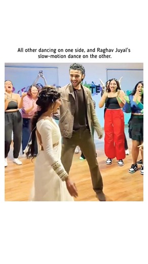 Raghav slow-motion dance is unforgettable #raghavjuyal #newmovie #newsong #viral