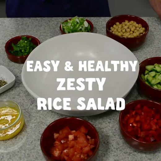 Zesty Rice Salad | Foodbank WA #FoodSensations