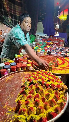 Sweet and Colorful Fire Paan with Mixed Spices | FoodStuff