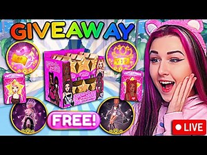 *GIVING AWAY* GAME PASSES, TOY CODES & ROBUX ITEMS Until I END The STREAM! | ROBLOX Dress to Impress