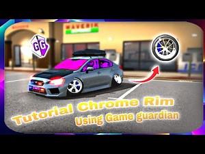 How to make chrome rim in car parking multiplayer with game guardian. #carparkingmultiplayer 🤑💯