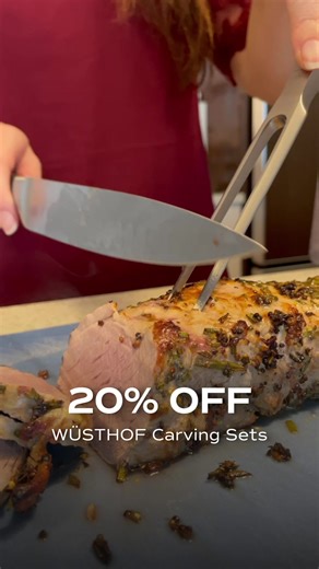 From holiday roasts to weeknight dinners, the right carving set makes all the difference. For a limited time, save 20% on expertly crafted WÜSTHOF carving sets, including our best-selling Classic 2-Piece Hollow Edge Carving Set. | WÜSTHOF