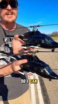 Can You Spot The Difference Besides The Price on these RC Airwolf Helicopters? #thercsaylors