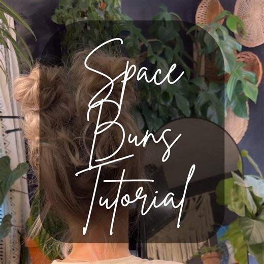16K views · 548 reactions | Space buns tutorial. This is such a fun...