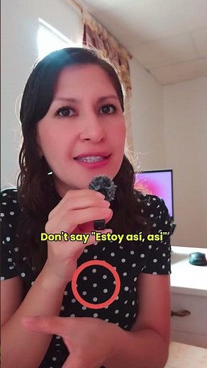 Don’t Say “Así Así” in Spanish ❌ | The Correct Way is “Más o Menos”