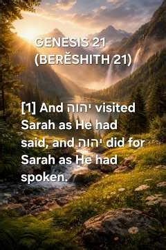 Sarah's Miracle Baby at 90 Years Old #Genesis21 #FaithStory