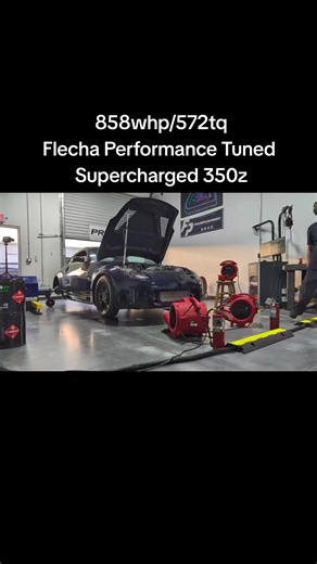Supercharged 350Z Tuned for Maximum Performance