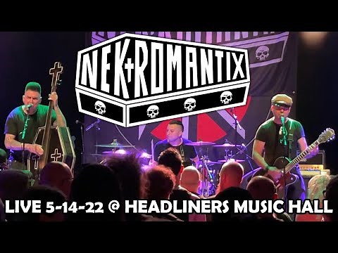 NEKROMANTIX Live @ Headliners Music Hall FULL CONCERT 6-14-22 East Coast Tour Louisville KY 60fps