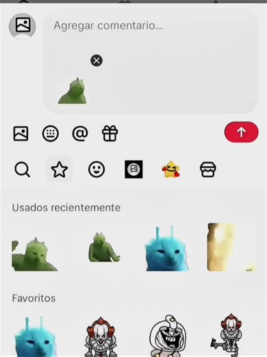 Stickers Comment tutorial 👽🛸#howtocommentsticker #comocommentarstickers #comoactivarelbotondestickers