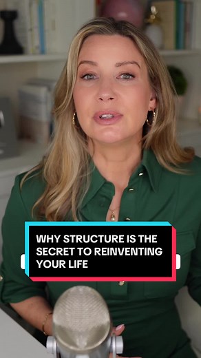 When you’re creating a new life, structure isn’t a cage it’s scaffolding. It keeps you steady while you build something new. Freedom doesn’t come from chaos, it comes from rhythms that support who you’re becoming. #foryoupage #coach #podcast #structure #advice