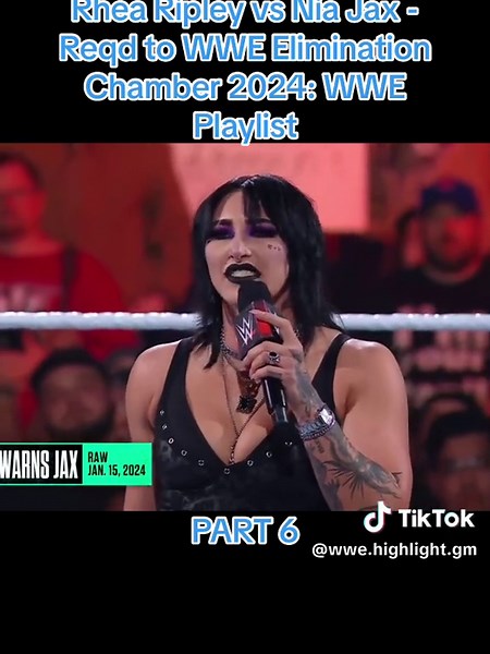 Rhea Ripley vs Nia Jax: Clash at WWE Elimination Chamber 2024