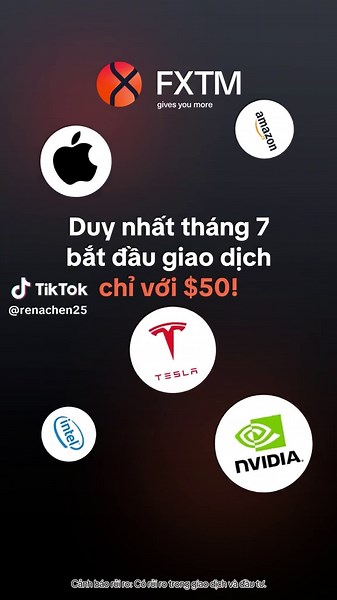 Hãy đăng ký tài khoản FXTM ngay và gia tăng lợi nhuận