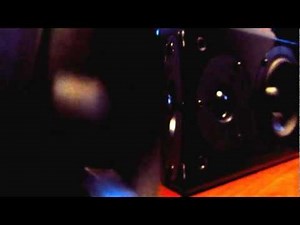 Yamaha PianoCraft Black NX-E700 Bookshelf Stereo Speakers Bass Test