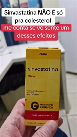 Efeitos da Sinvastatina Além do Colesterol
