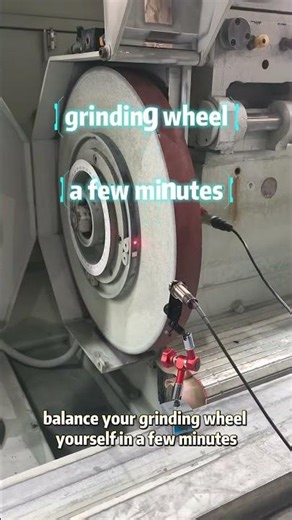 dynamic balancer.. #grinder #dynamic balancer #grindingwheel #dynamicbalance machine