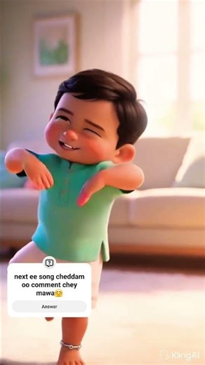 peddi song vs pillodi song 😃#ai #freiends #cartoon #trendingshorts #telugusongs #aivideo #aicartoon