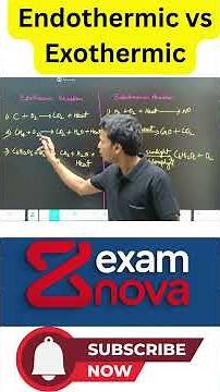 Endothermic vs Exothermic Reaction | Easy Trick to Remember in 1 Minute!