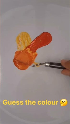 gold and red mixing # result = rust 🤎🤎& colourcomboo