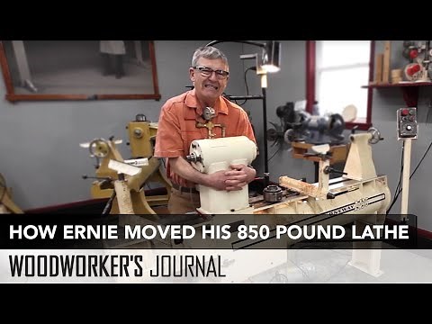 How to Move a 850 Pound Lathe