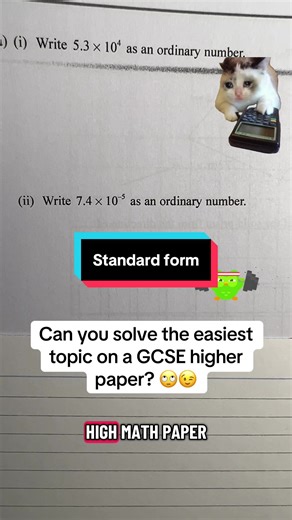 #standardform #gcsehighermaths #edexcelmaths #mathstutor #alevel