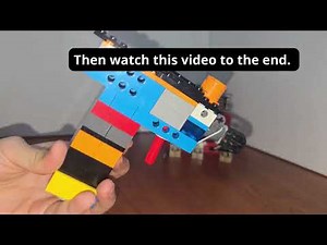 LEGO Shooting Gun. LEGO Boost Alternate Build: Step-by-Step Tutorial. Стреляющий пистолет из Лего
