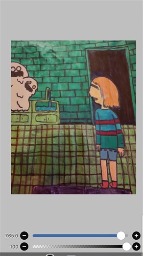 redrew something I made when I was 13 ♡ #art #undertale