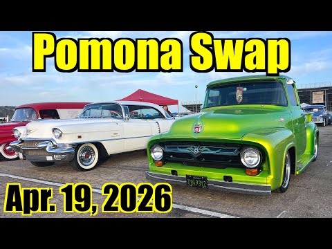 Pomona Swap Meet & Classic Car Show - April 19, 2026