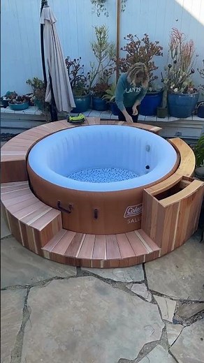 DIY Redwood Hot Tub Surround: Behind the Scenes with Lindsay | Mendocino Forest Products