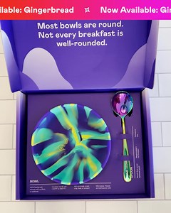 LIMITED: Get our most festive flavor yet - available in a four-pack, with our holiday bowl & spoon, and in Build Your Own Box! 🙌 | Magic Spoon Cereal