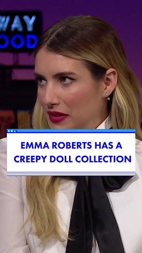 Emma Roberts' Creepy Doll Collection: From Mattel Tattoos to Star Babies