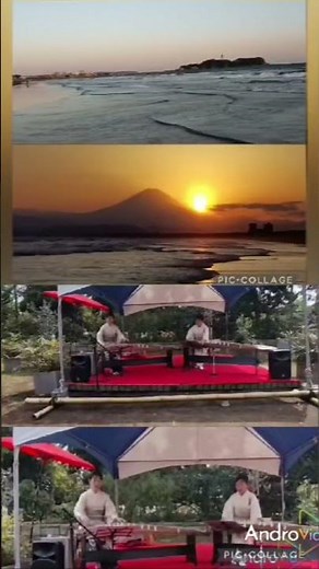 長久保公園💠盆藤展💠野外✨琴二重奏🎶浜辺の歌✨2026年4月18日✨