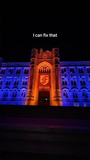Nothing that a Knicks win can’t fix! 🐏🧡💙 — #Fordham #Knicks #Knicksin5 #NBA #NYC ‪@NYKnicks‬