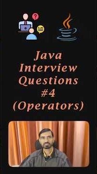 #4 Java Operators Interview Question 🔥 #javaprogramming #javainterviewquestions