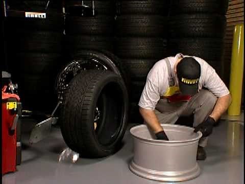 Fitting Operations - Official Pirelli Run-Flat Tire Instruction