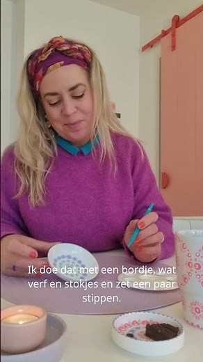 Keramiek schilderen met stippen: dé creatieve hobby voor deze winter