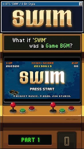 BTS 'SWIM' | 8-Bit Style 🎮 | PART 1