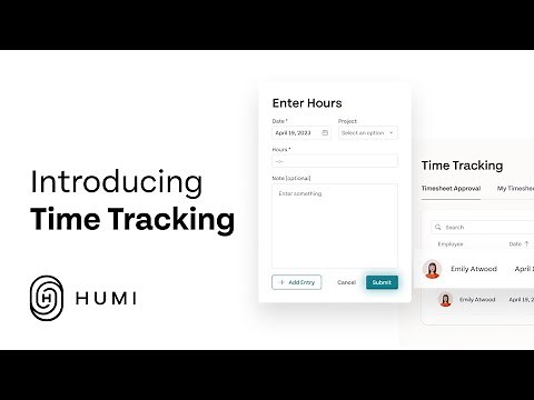 Introducing Time Tracking with Humi