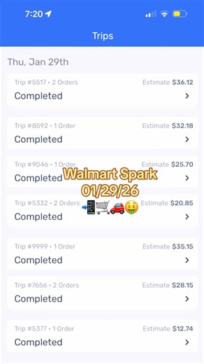 When Spark understood the assignment today 💅 In & out. Easy money. We love a GOOD day 😌💸 #SparkDriver #sidehustle #GigWork #MoneyMoves #fyp