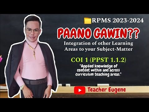 COI 1 - Applied knowledge of content within and across curriculum teaching areas (PPST 1.1.2)